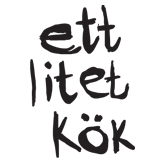 Ett litet kök.