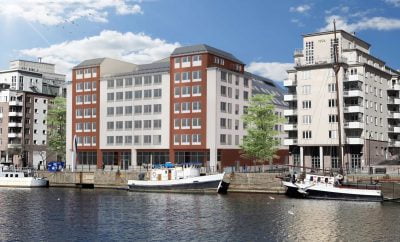Campus Södermalm vid kajen.
